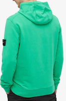 Shop STONE ISLAND 羅盤標誌棉質連帽衫 綠色 751564120-V0050