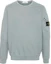 Order Stone Island Compass Logo Crewneck Fleece Unisex - Musim Luruh/Sage Green. 811563920-V0066