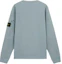 Lookbook Stone Island Compass Logo Crewneck Fleece Unisex - Musim Luruh/Sage Green. 811563920-V0066