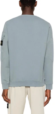 Stone Island Compass Logo Crewneck Fleece Unisex - Musim Luruh/Sage Green. 811563920-V0066 Purchase Stone Island Compass Logo Crewneck Fleece Unisex - Musim Luruh/Sage Green. 811563920-V0066