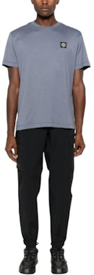 스톤아일랜드 컴퍼스 로고 크루넥 티셔츠 남성 블루 811524113-V0046 Lookbook 스톤아일랜드 컴퍼스 로고 크루넥 티셔츠 남성 블루 811524113-V0046