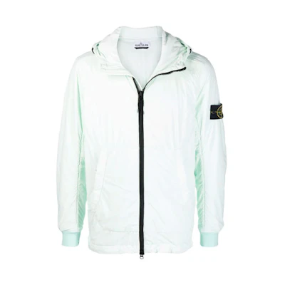 Stone Island Compass Logo Patch Zip-Up Hoodie Jacket Men 751541928-V0052