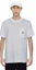 Shop STONE ISLAND Camiseta Manga Corta Logo Brújula con Bolsillo Blanca MO741521957-V0001