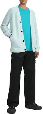 스톤 아일랜드 컴파스 패치 가디건 울 스웨터 라이트 그린 7515504A3-V0052 Shop 스톤 아일랜드 컴파스 패치 가디건 울 스웨터 라이트 그린 7515504A3-V0052