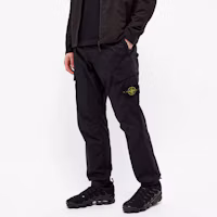 Lookbook Stone Island Compass Patch Cargo Pants Navy Blue Casual Pants 741531303-V0020