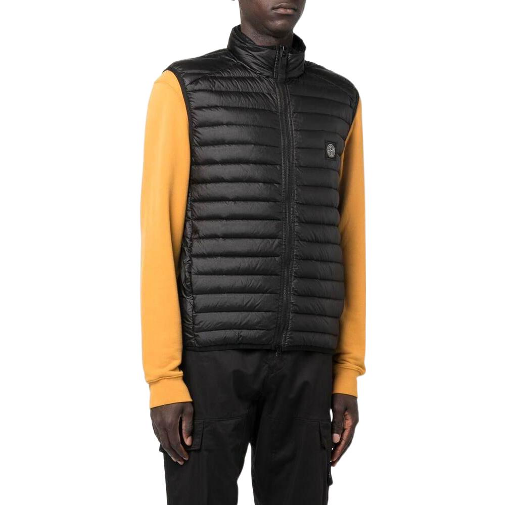 Stone Island Compass Patch Down Vest Black -  Sleeveless Jacket 7715G0224-V0029 圖 5
