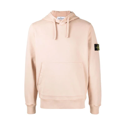 Stone Island Compass Patch Hoodie Light Brown 751564120-V0082