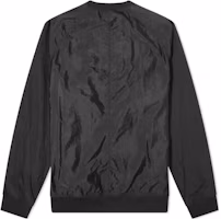 Lookbook STONE ISLAND Compass Patch Nylon Crewneck Pullover Sweatshirt Black 711563036-V0029