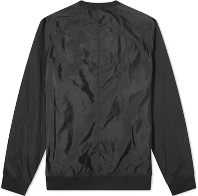 STONE ISLAND Compass Patch Nylon Crewneck Pullover Sweatshirt Black 711563036-V0029 Lookbook STONE ISLAND Compass Patch Nylon Crewneck Pullover Sweatshirt Black 711563036-V0029