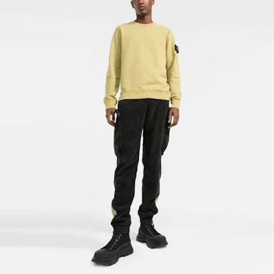 STONE ISLAND 羅盤標誌黃色圓領套頭衛衣 FW21 751563020-V0098 Lookbook STONE ISLAND 羅盤標誌黃色圓領套頭衛衣 FW21 751563020-V0098