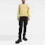 Lookbook STONE ISLAND 羅盤標誌黃色圓領套頭衛衣 FW21 751563020-V0098