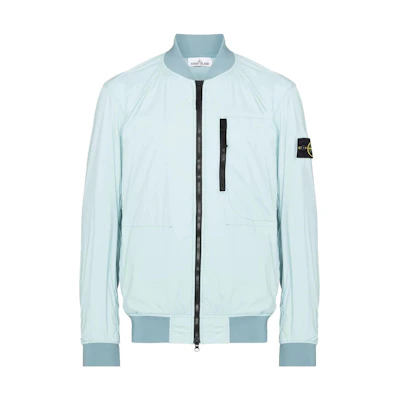 Stone Island Compass Patch Solid Color Flight Jacket 761541331-V0044