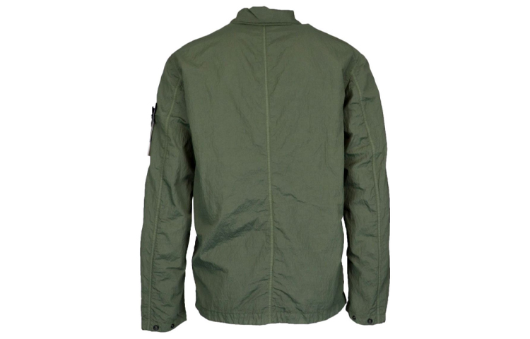 STONE ISLAND Compass Patch Utility Jacket Military Green Menswear 721544229-V0058 圖 3