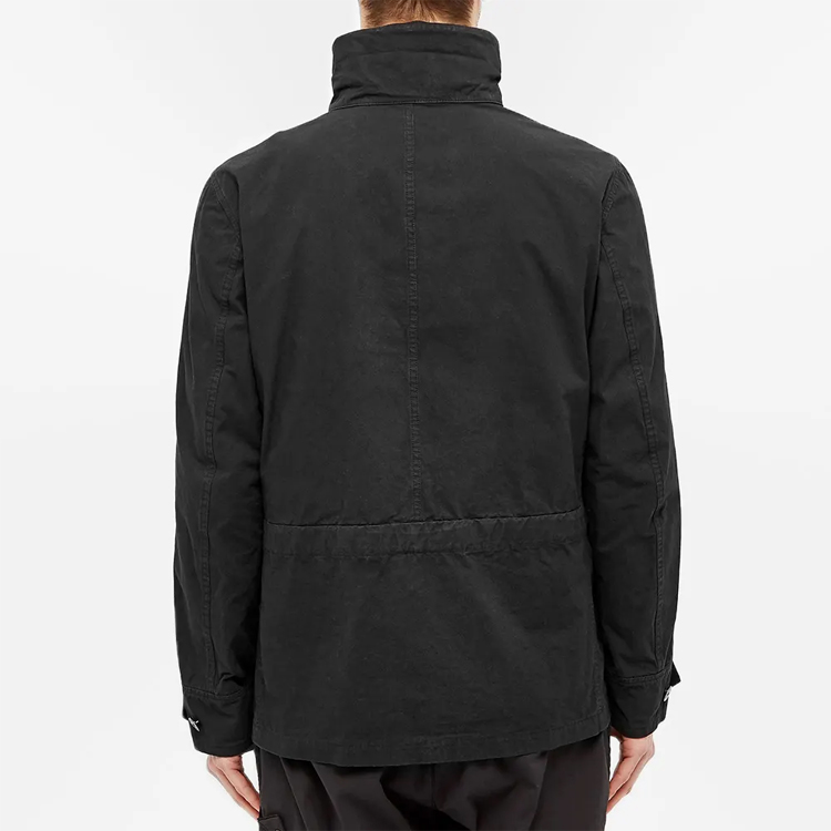 Purchase 스톤 아일랜드 코튼 코듀라® 4포켓 스탠드 칼라 재킷 블랙 41921-V0029