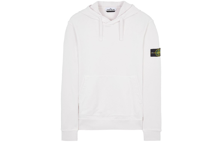 Stone Island Cotton Fleece Hoodie Light Rose Pink 761564151-V0080