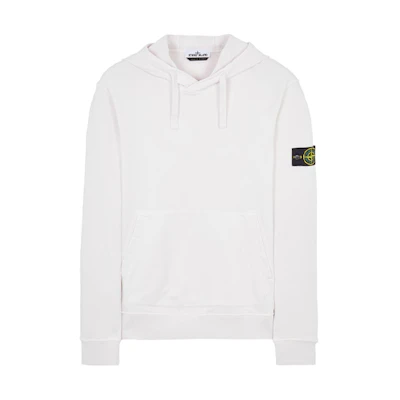 Stone Island Cotton Fleece Hoodie Light Rose Pink 761564151-V0080