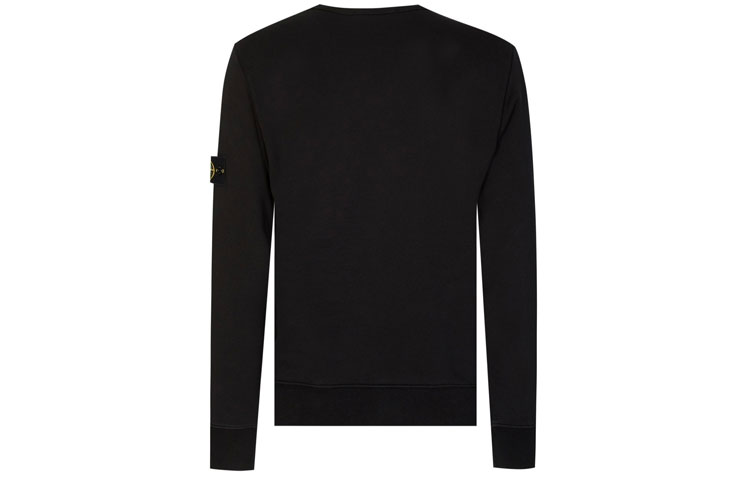 Stone Island Crewneck Pullover Sweatshirt  Black 711562720-V0029 圖 3