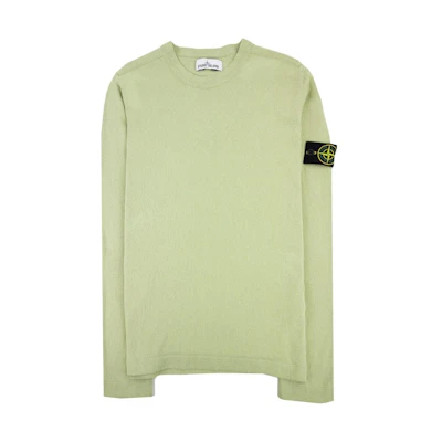 Stone Island Crewneck Pullover Sweatshirt Men’s Light Green 602401012-V0052