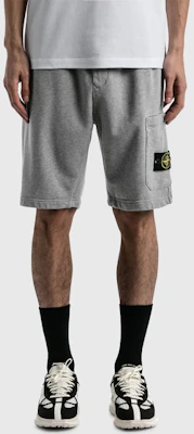 STONE ISLAND 可拆式徽標抽繩短褲 男 灰色 休閒穿搭 741564651-V0M64 Purchase STONE ISLAND 可拆式徽標抽繩短褲 男 灰色 休閒穿搭 741564651-V0M64