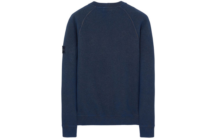 STONE ISLAND Dust Series  Pullover Sweatshirt Navy Blue - Autumn Casual Wear 731562290-V2M43 圖 3