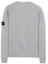 Lookbook Stone Island 灰塵灰色標誌長袖圓領衛衣 731563020-V0M64