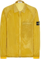 STONE ISLAND Fall SS22 Metallic Nylon Shirt Jacket Yellow Men 761512321-V0030 STONE ISLAND Fall SS22 Metallic Nylon Shirt Jacket Yellow Men 761512321-V0030