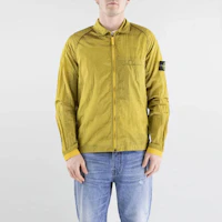 Details for STONE ISLAND 秋冬22 金屬尼龍襯衫外套 黃色 男款 761512321-V0030