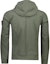 Lookbook STONE ISLAND FW21 Jaket Hoodie Zip-Up Logo Patch Hijau. 7515Q0122-V0055