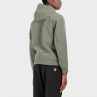Details for STONE ISLAND FW21 綠色徽標拉鍊連帽外套。 7515Q0122-V0055