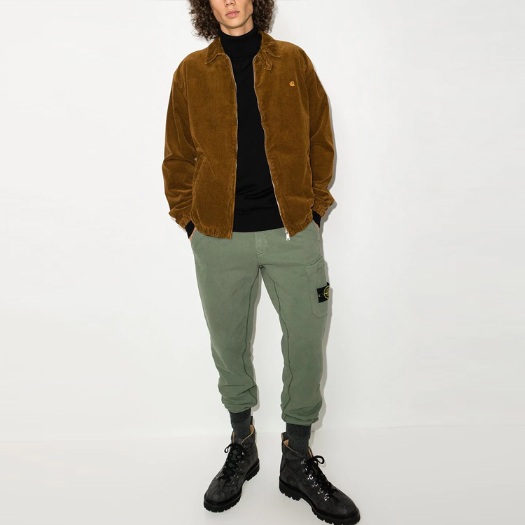 Stone Island FW21 Black Wool Pullover Sweater for Men. 7515527C4-V0029 圖 5