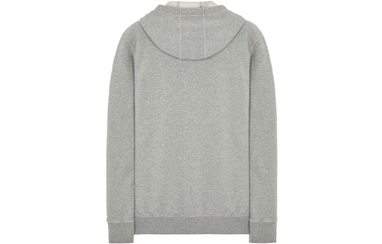 Lookbook Sudadera con Capucha Gris de Hombre STONE ISLAND FW21 Brushed Fleece. 751565685-V0M64