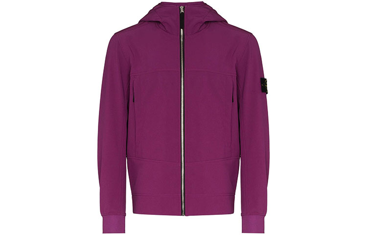 STONE ISLAND FW21 Compass Lightweight Hooded Jacket Purple Mens. 7515Q0122-V0045 圖 2