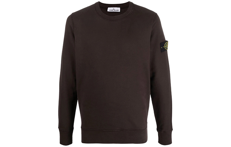 Stone Island FW21 Compass Logo Crewneck Sweatshirt Brown 751563020-V0070 圖 2