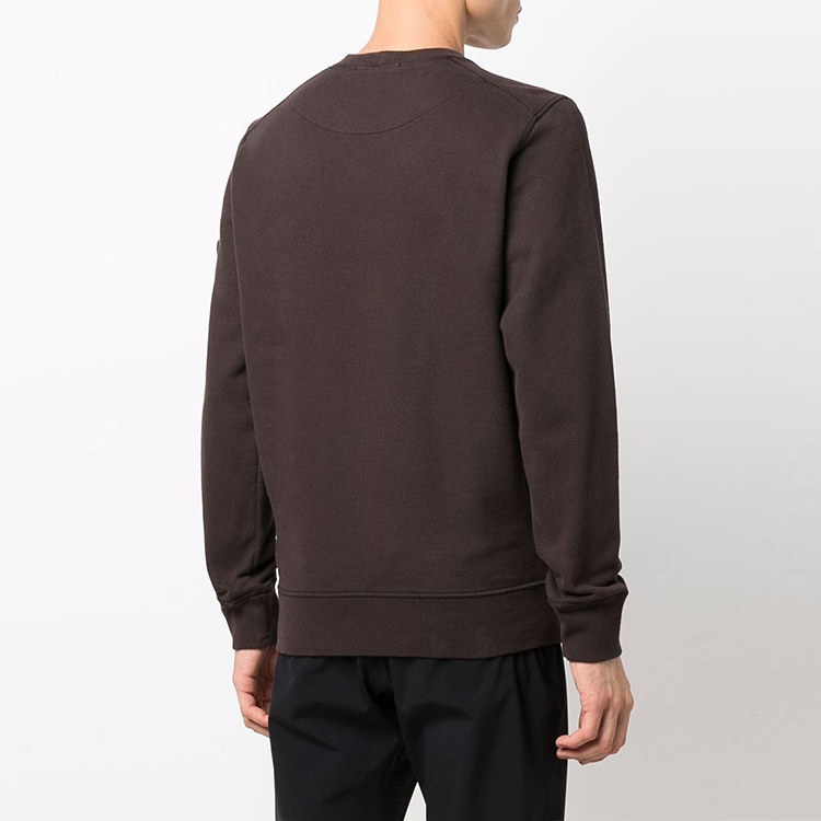 Stone Island FW21 Compass Logo Crewneck Sweatshirt Brown 751563020-V0070 圖 5