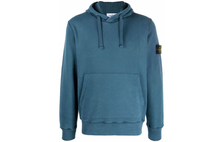 Order Sudadera con capucha STONE ISLAND FW21 Logo Brújula Hombre Azul Laguna. 751564120-V0023