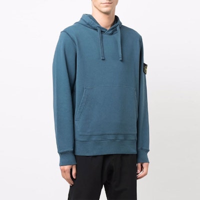 Sudadera con capucha STONE ISLAND FW21 Logo Brújula Hombre Azul Laguna. 751564120-V0023 Shop Sudadera con capucha STONE ISLAND FW21 Logo Brújula Hombre Azul Laguna. 751564120-V0023