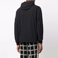 Shop Stone Island 秋冬款指南針標誌軍事黑色外套 751543032-V0029