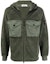 Buy STONE ISLAND FW21 Chaqueta con Capucha Sherpa Verde Logo Parche Hombre 751560134-V0055