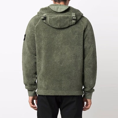 STONE ISLAND FW21 Chaqueta con Capucha Sherpa Verde Logo Parche Hombre 751560134-V0055 Shop STONE ISLAND FW21 Chaqueta con Capucha Sherpa Verde Logo Parche Hombre 751560134-V0055