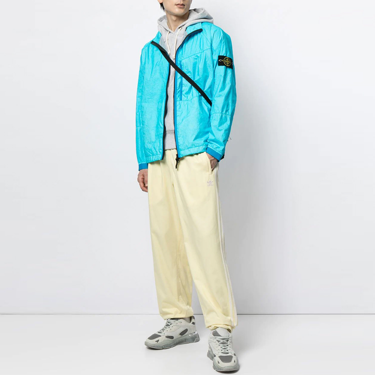 STONE ISLAND FW21 Lightweight Logo Patch Jacket Blue Menswear. 741540323-V0042 圖 3