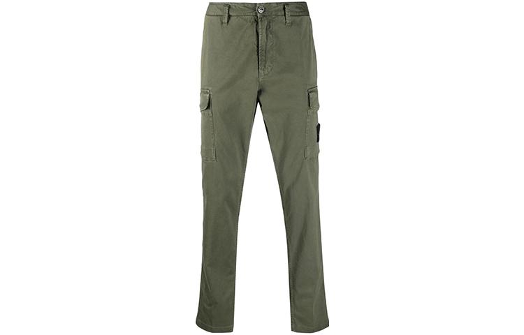 STONE ISLAND FW21 Logo Patch Multi-Pocket Straight Pants  Casual Wear 7515318L1-V0155 圖 2