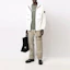 Lookbook Stone Island FW21 Logo Patch Sherpa Fleece Hooded Jacket White Men’s Outerwear 751560134-V0001