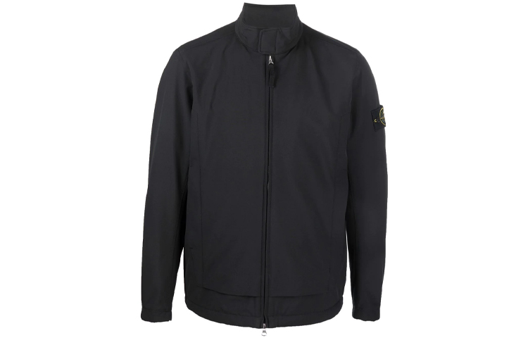 Stone Island FW21 Patch Shirt Jacket Men’s Black 751541527-V0029