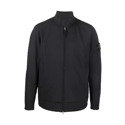 Stone Island FW21 Patch Shirt Jacket Men’s Black 751541527-V0029