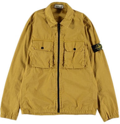 ストーンアイランド FW21 パッチシャツジャケット イエロー メンズ 7515113WN-V0198 Buy ストーンアイランド FW21 パッチシャツジャケット イエロー メンズ 7515113WN-V0198