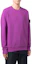 Purchase Stone Island FW21 Crewneck Ungu Pria - Desain Patch Warna Solid. 751563020-V0045