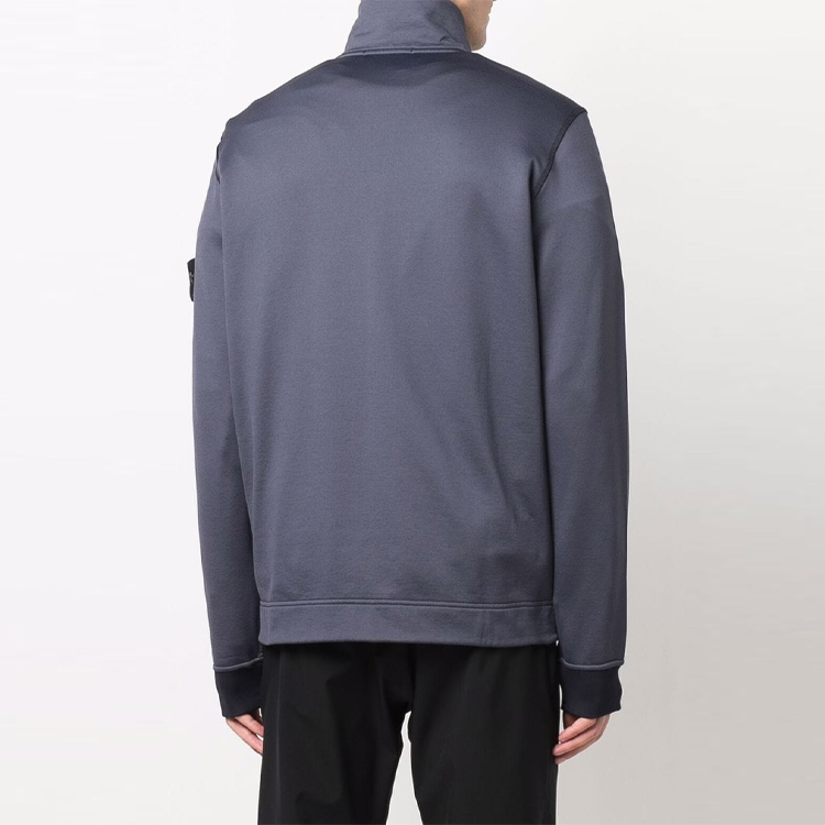 STONE ISLAND FW21 Purple Logo Badge Zip-Up Jacket Men’s Long Sleeve Outerwear 751563947-V0026 圖 5
