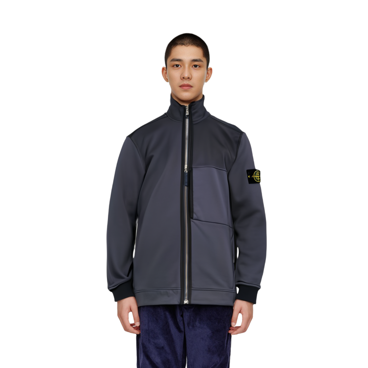 STONE ISLAND FW21 Purple Logo Badge Zip-Up Jacket Men’s Long Sleeve Outerwear 751563947-V0026 圖 9
