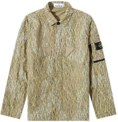 Stone Island FW21 反光雨林迷彩長袖襯衫 男款 黃色 7515112E2-V0091 Buy Stone Island FW21 反光雨林迷彩長袖襯衫 男款 黃色 7515112E2-V0091