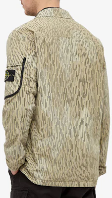 Stone Island FW21 反光雨林迷彩長袖襯衫 男款 黃色 7515112E2-V0091 Shop Stone Island FW21 反光雨林迷彩長袖襯衫 男款 黃色 7515112E2-V0091